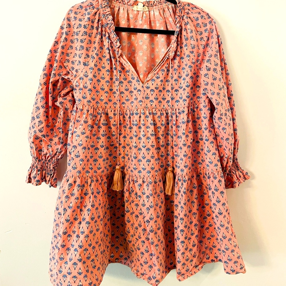 Mini dress - long blouse